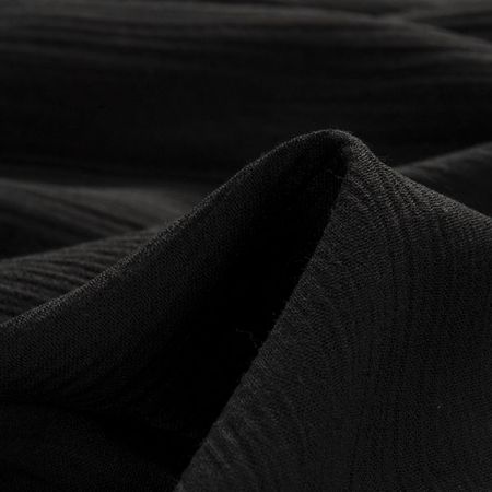 Bavlněný etamín kreš černý 