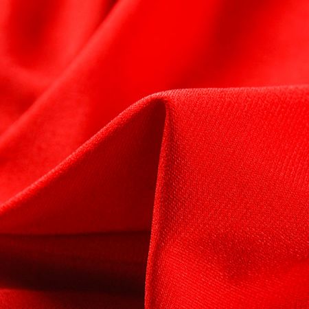 Úplet žoržet jemný tmavě červený