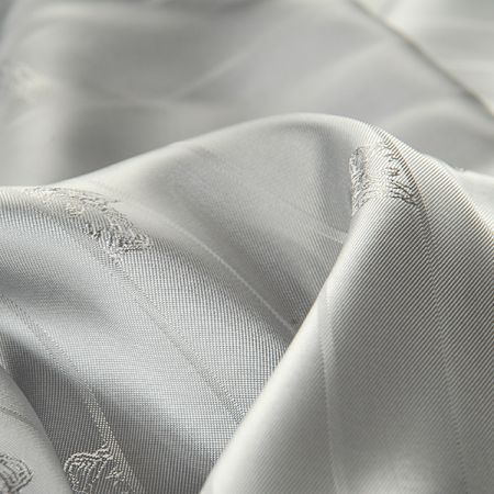 Podšívka žakárová světle šedá