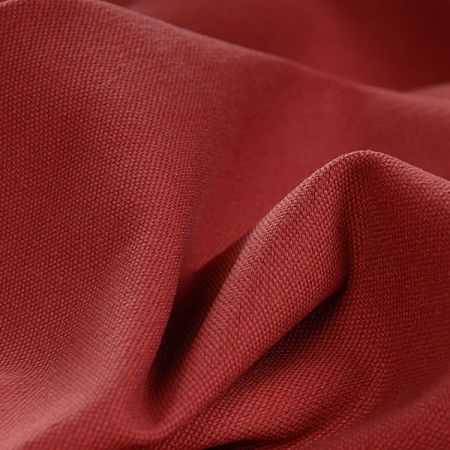 Pružná látka bavlna směs matná cihlově červená