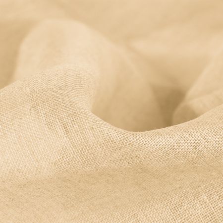 Len středně silný pružný béžovohnědé barvy