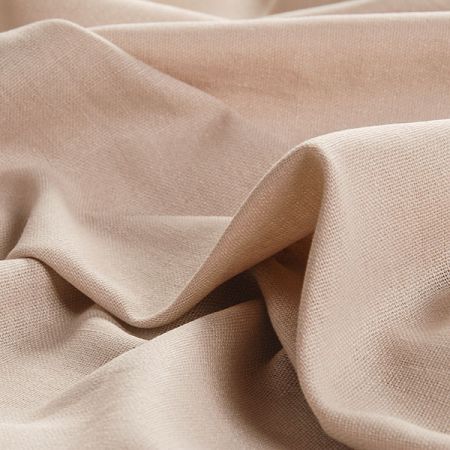 Len pružný viskoza směs béžový