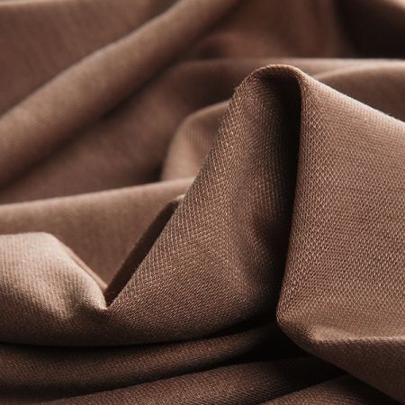 Úplet vyšší gramáže hnědošedý