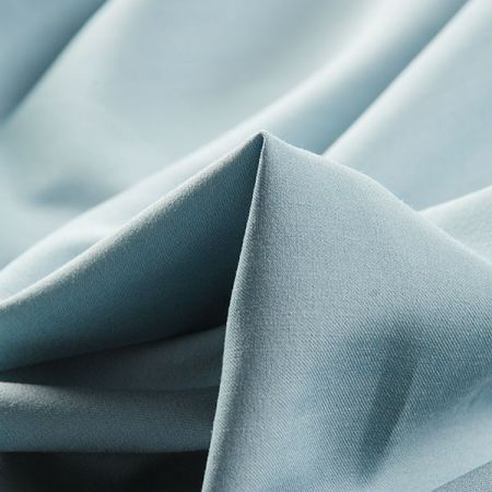 Kostýmová látka viskoza směs pastel modrá