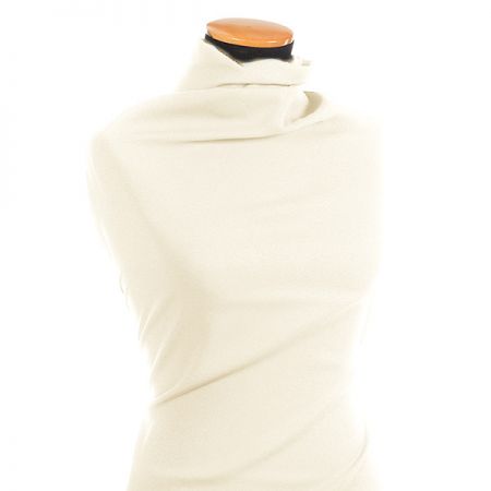 Kostýmová látka žoržet slonová kost