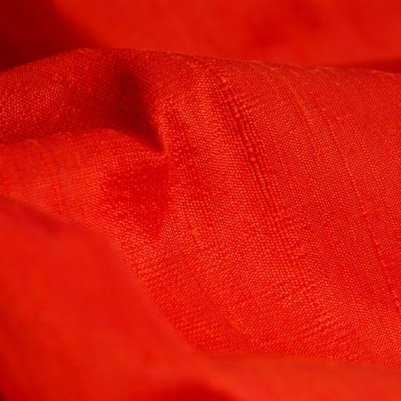 Šantung jedobarevný skořicové barvy