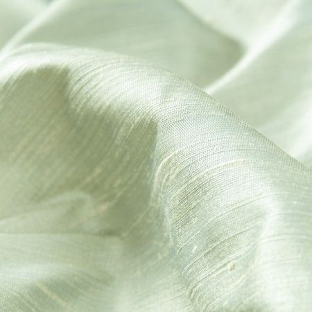 Šantung jednobarevný pastel světle zelený