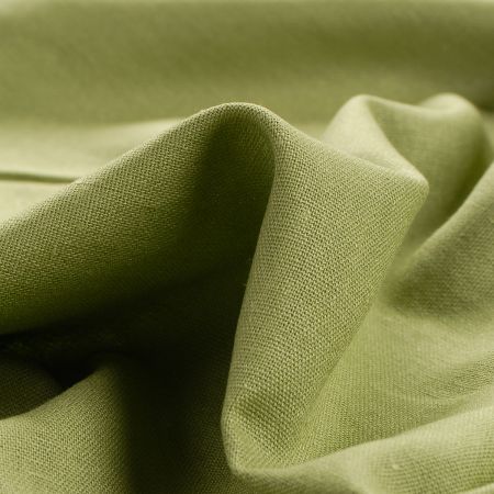 Len pružný viskoza směs hráškově zelený