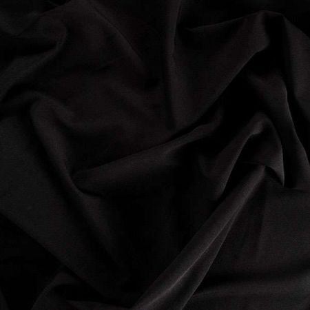 Žoržet šatový středně silný směs černý