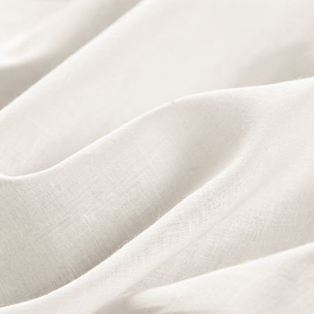 Jemná bavlněná látka etamín slonová kost 