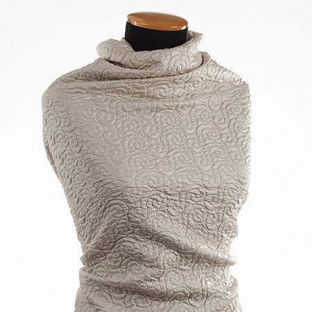 Látka prošev šneci slonová kost