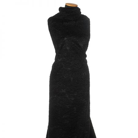 Imitace kožešiny persián barva černá