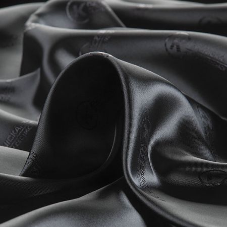 Podšívka žakárová kabátová šedá