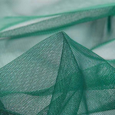 Tyl jemný lahvově zelený 280cm