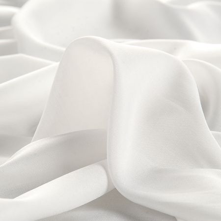 Viskozová šatová látka jemná slonová kost