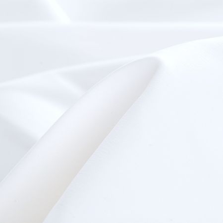 Satén matný jemný imitace hedvábí bílý