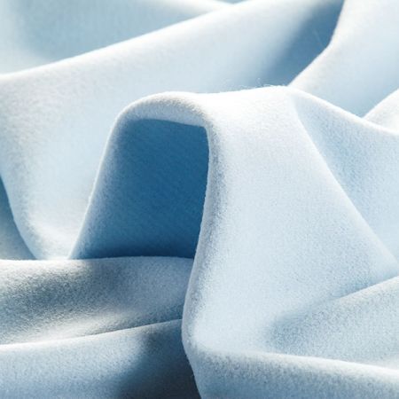 Flauš oboustranný pastel světle modrý