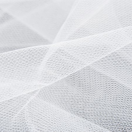 Tyl šatový lomená bílá 280cm šíře