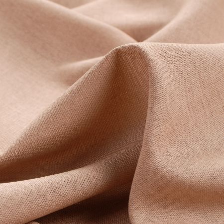 Len pružný viskoza směs béžové barvy