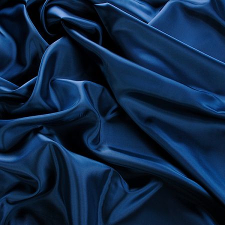 Podšívka acetátová jemná středně modré barvy