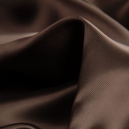 Podšívka viskozová čokoládově tm. hnědá