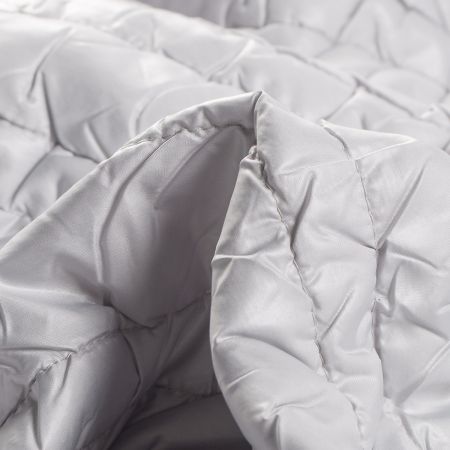 Prošev zateplená podšívka proužky sv. šedý mat