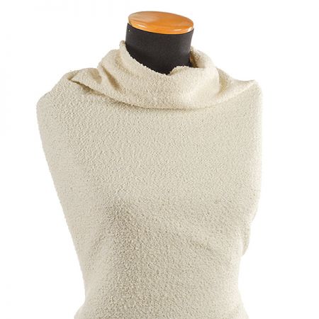 Látka Art Fabrics vlněné buklé slonová kost