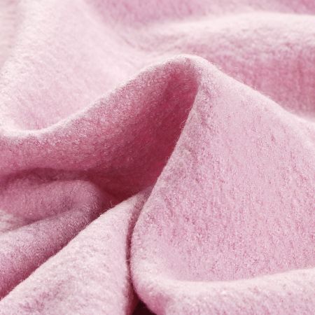 Vařená vlna pastel růžová