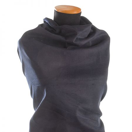 Pružný manšestr tmavě modrý