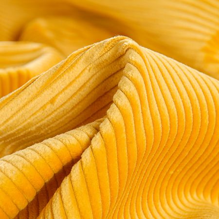 Manšetr jednobarevný žlutý