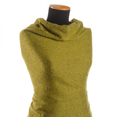 Kostýmová látka Art Fabrics mohér/vlna  sv.zelená