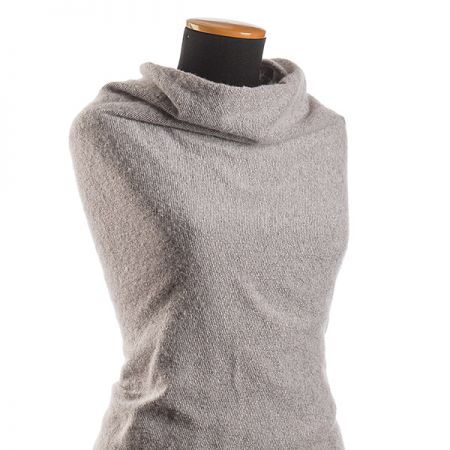 Kostýmová látka Art Fabrics mohér/vlna sv. růžová