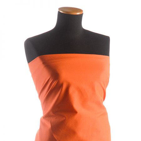 Kostýmová látka imitace buretu oranžová
