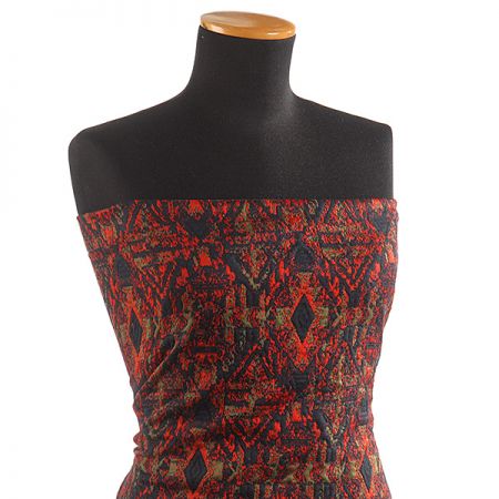 Pletenina plastický vzor piké ornament