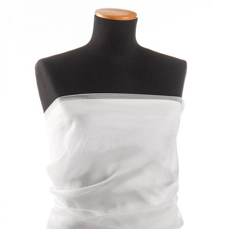 Organza  bílá