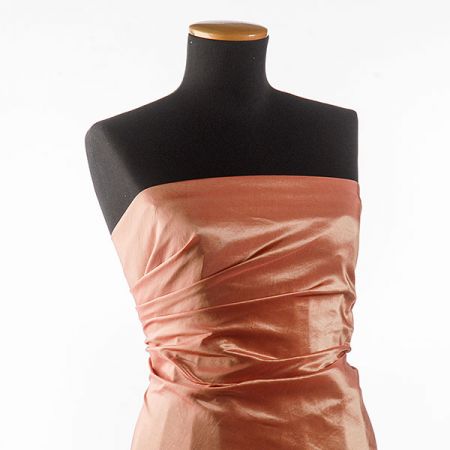 Taft pastel meruňková