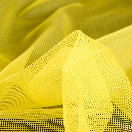 Tyl měkčený jemný jasně žlutý