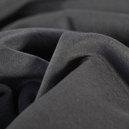 Flauš směs vlna/akryl šedozelená tmavá