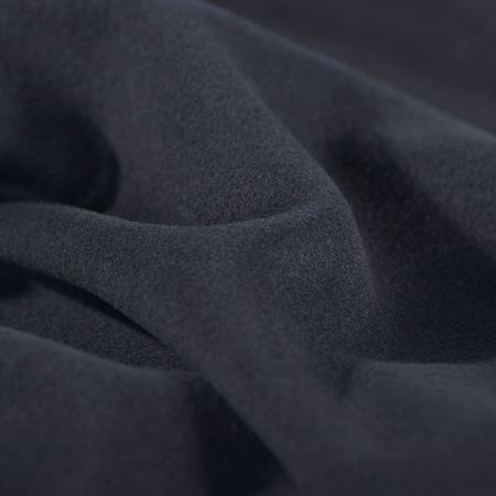 Flauš směs vlna/kašmír temně modrá