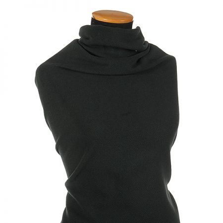 Vlněná látka na kabát tmavě zelená 