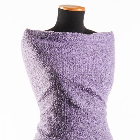 Kostýmová látka bukle Art Fabrics fialová