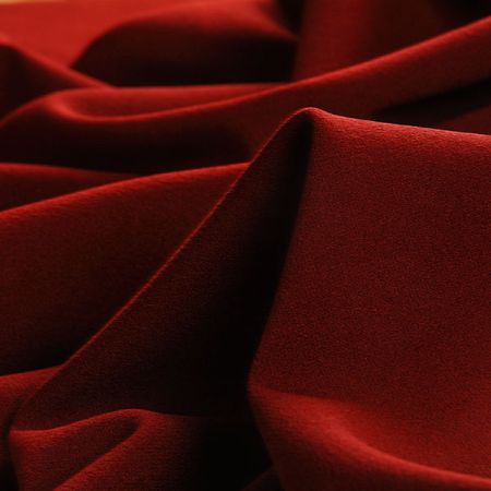 Pletenina úplet scuba crepe vínový