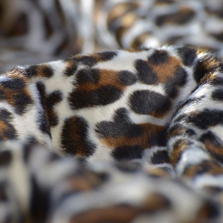 Metráž - imitace zvířecí srsti, jaguár 