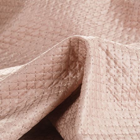 Podšívka prošev geometrický kostky béžový