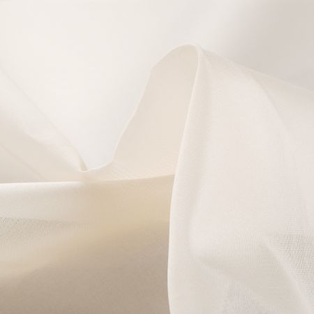 Organza silk smetanová
