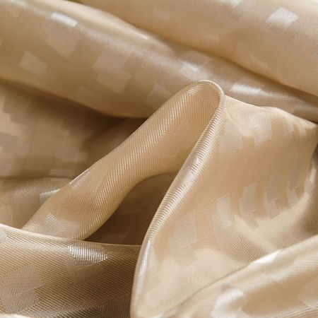 Podšívka taftová žakár kostky slonová kost