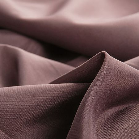 Podšívka polyester PONGE matná hnědá