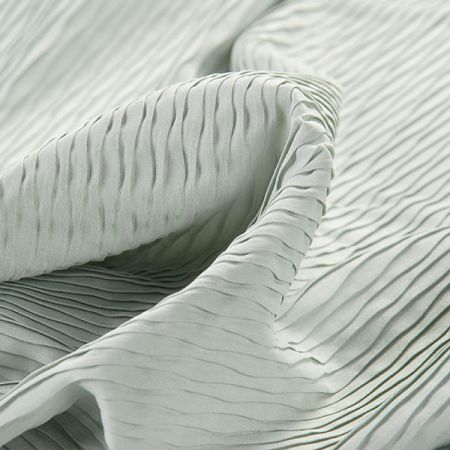 Plise krepdešín II.jakost pastel tyrkysová