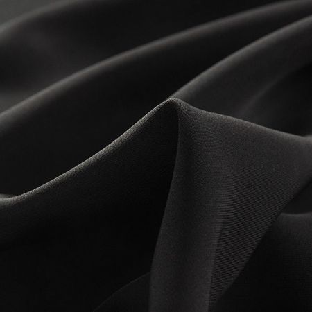 Kostýmová látka lesk černá