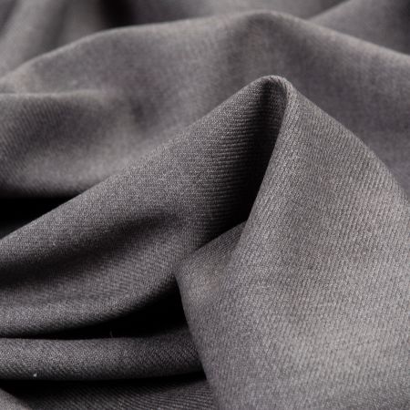 Kostýmová pružná látka šedý melír